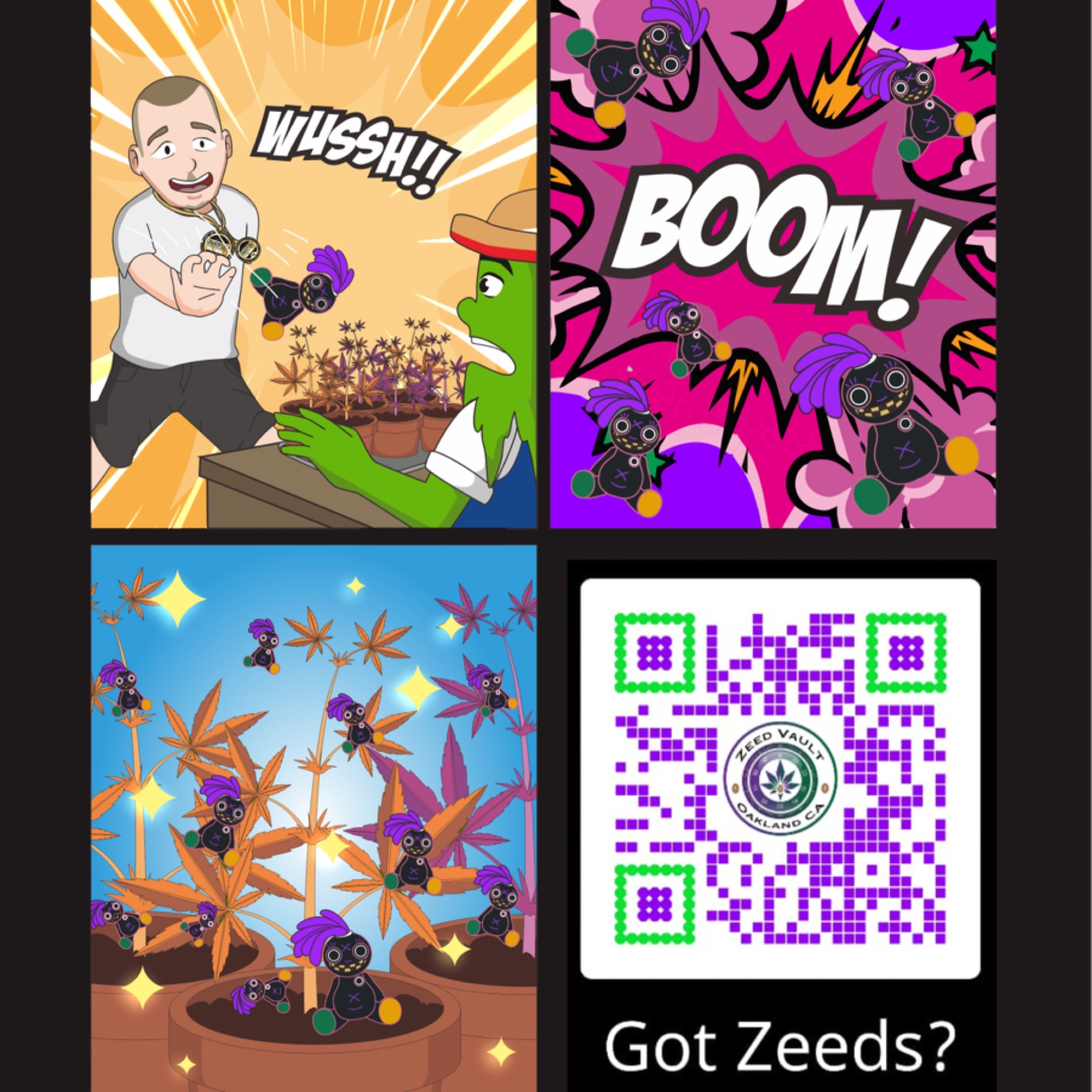 Grandiflora Tadow (Grand Tangie x Vodou Sprinkles) 10 pack seeds